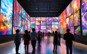 莒县数字油画展会在哪里—记数字艺术展